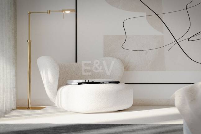 Penthouse mit einzigartigem zeitgenössischem Design