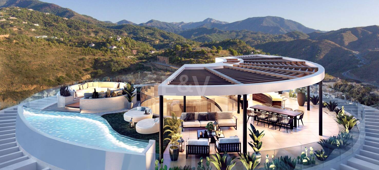 La Quinta: Penthouse med unik modern design