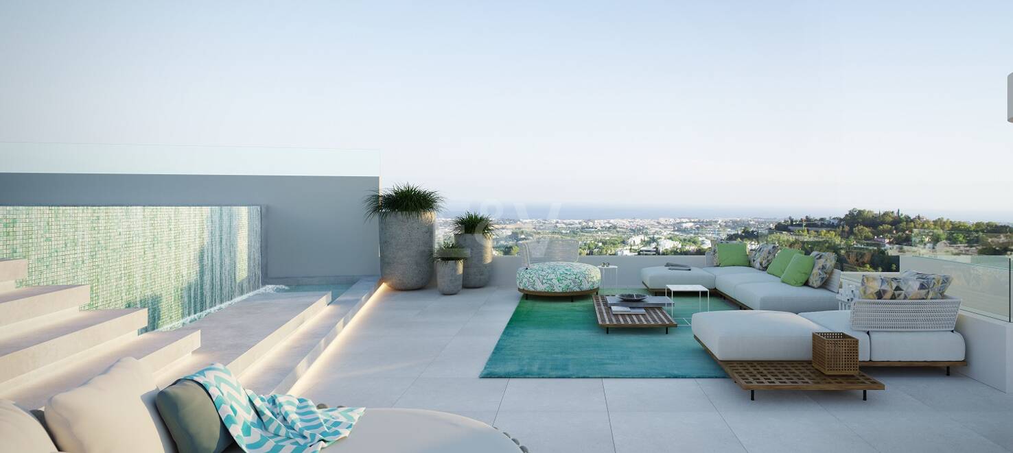 La Quinta: Penthouse med unik modern design