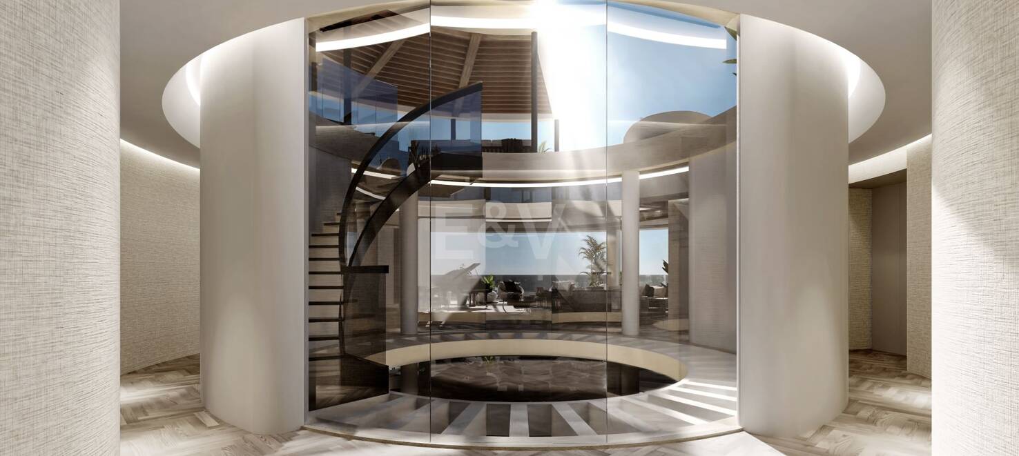 La Quinta: Penthouse med unik modern design