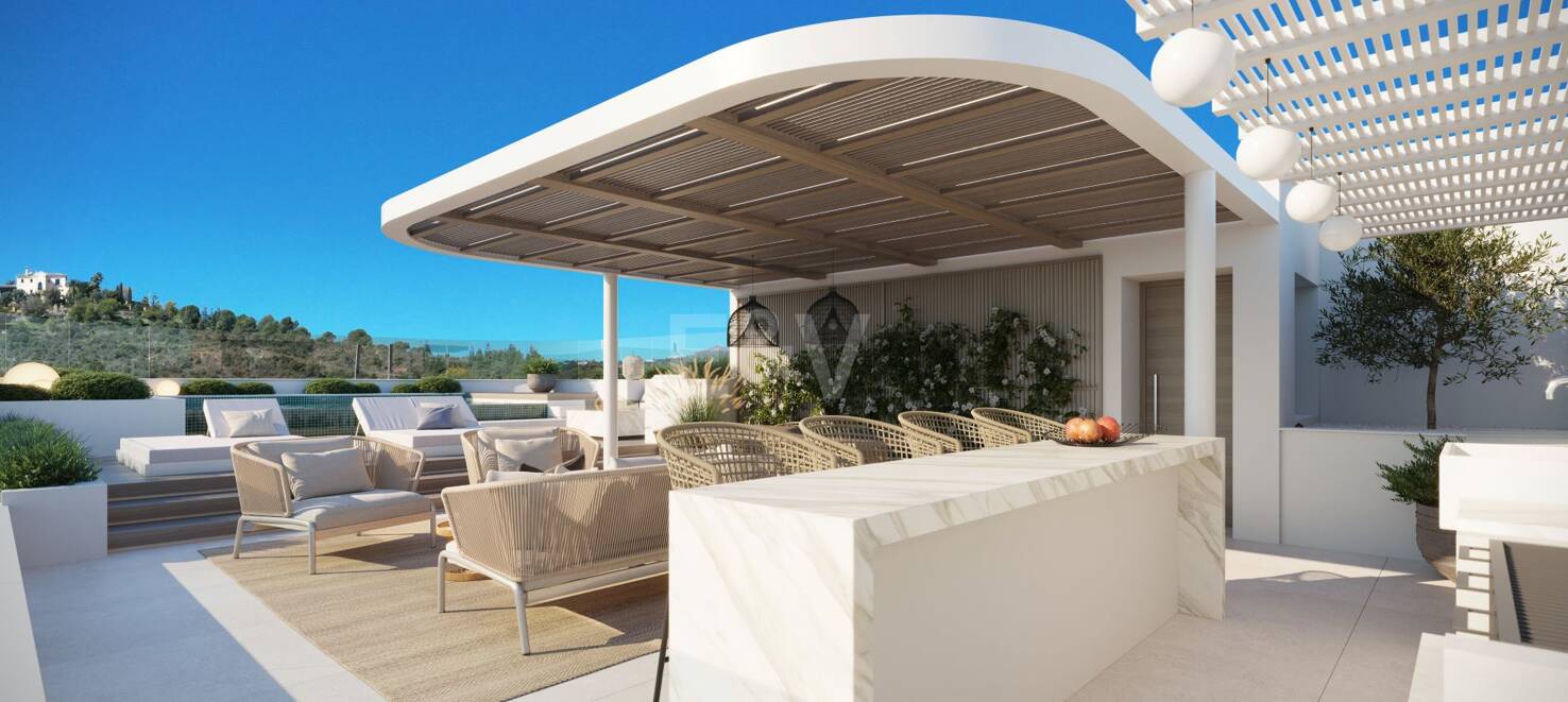 La Quinta: Penthouse med unik modern design