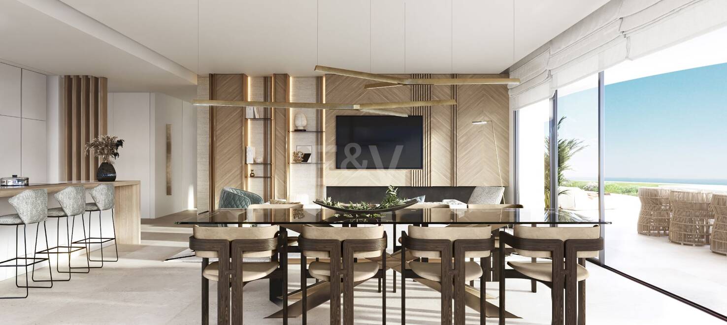 La Quinta: Penthouse med unik modern design