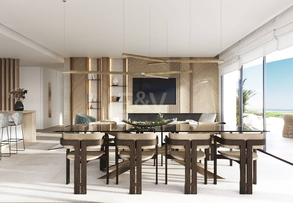 Penthouse mit einzigartigem zeitgenössischem Design