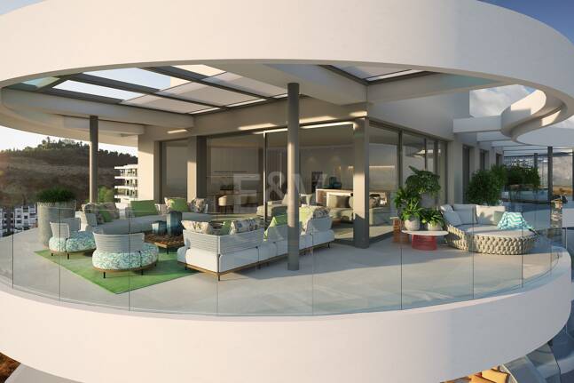 Penthouse mit einzigartigem zeitgenössischem Design