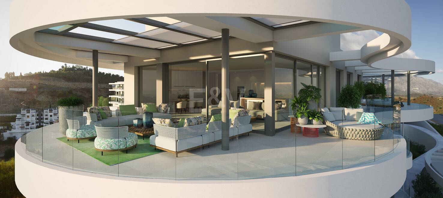 La Quinta: Penthouse med unik modern design