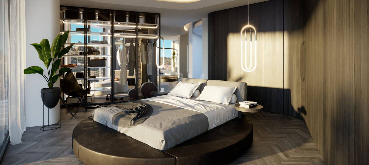 La Quinta: Penthouse med unik modern design