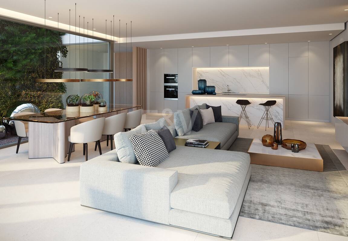 Penthouse mit einzigartigem zeitgenössischem Design