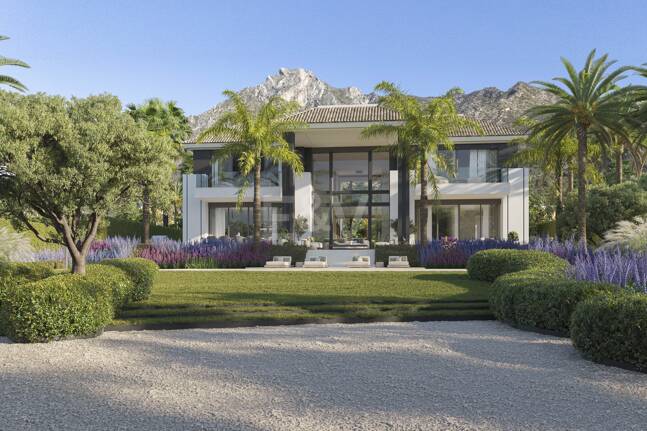 Ett mästerverk av samtida lyx i Marbella