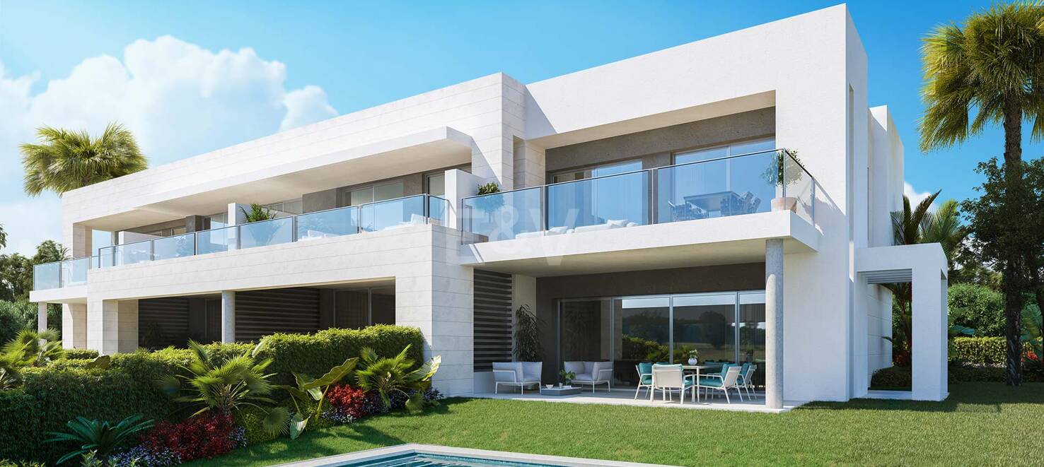 Amenity-Rich Townhouses med pooler och gym