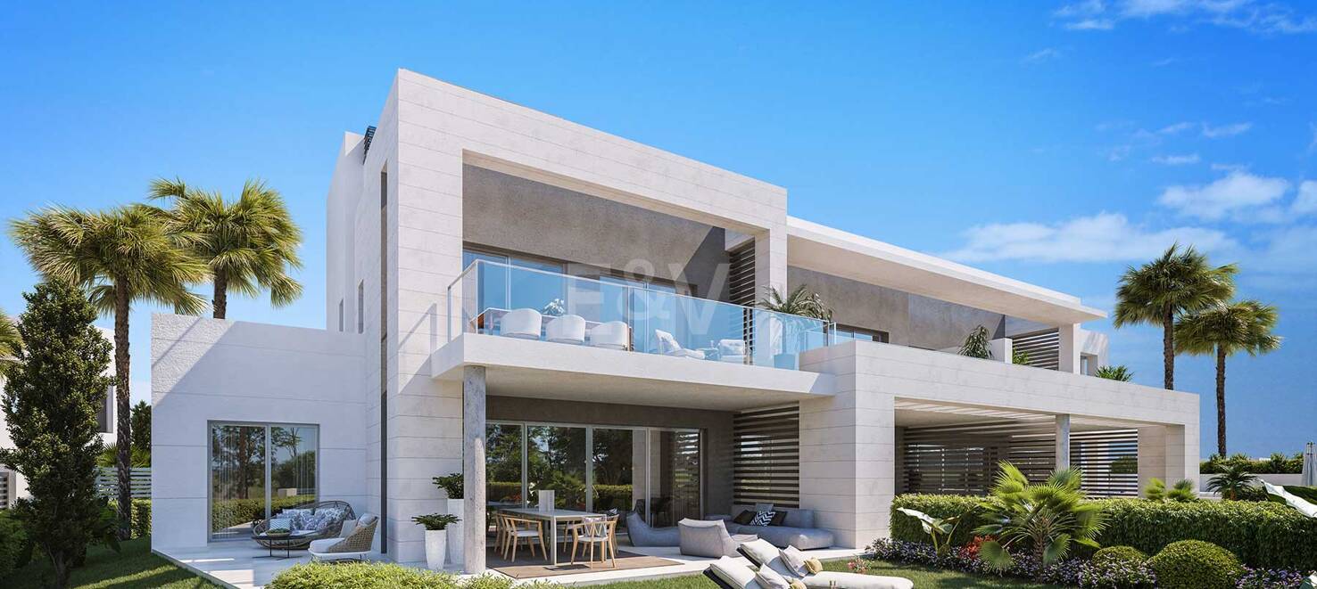 Amenity-Rich Townhouses med pooler och gym