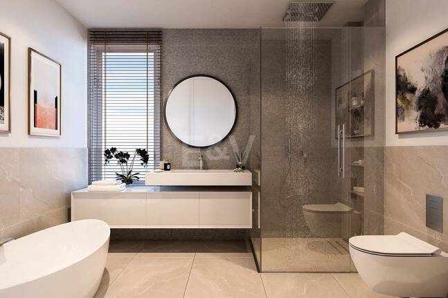 Amenity-Rich Townhouses med pooler och gym