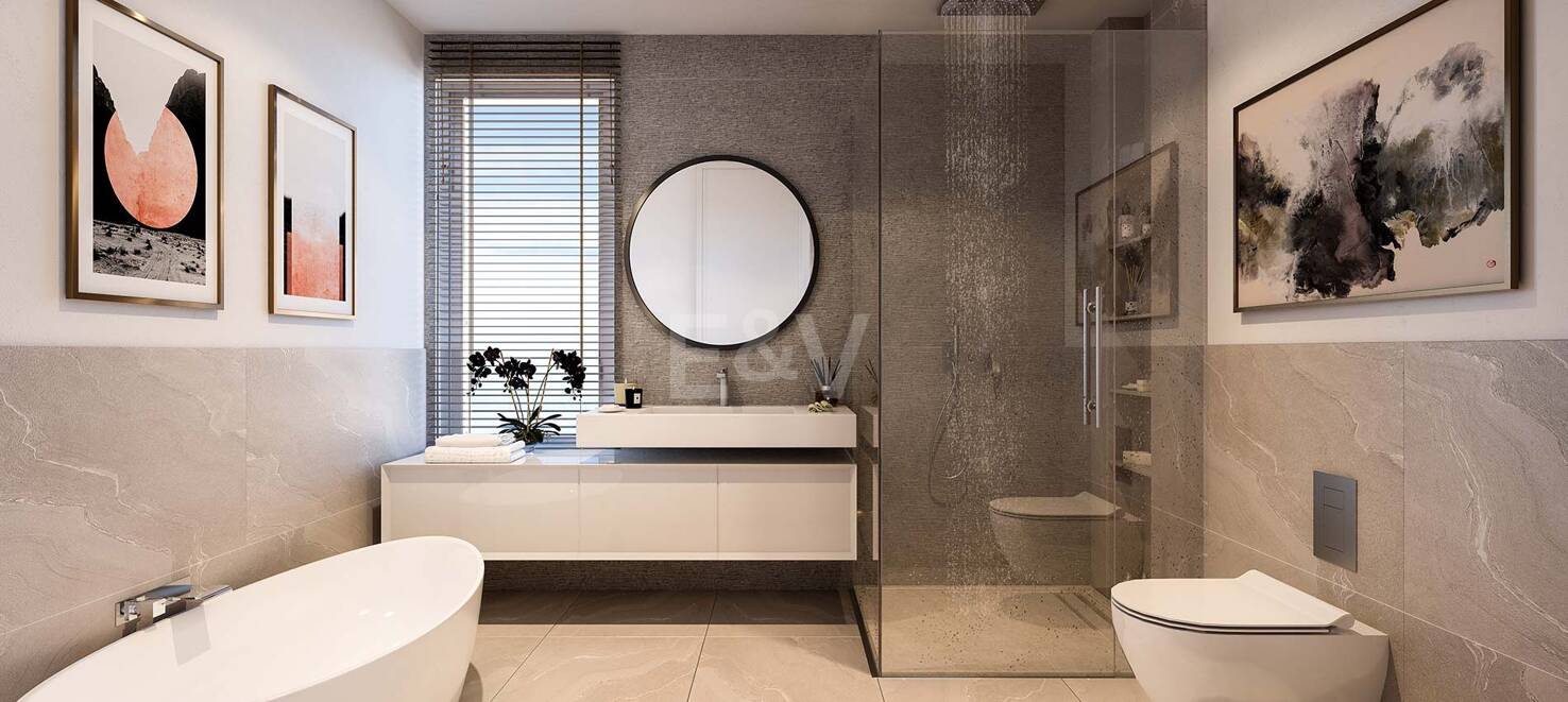 Amenity-Rich Townhouses med pooler och gym
