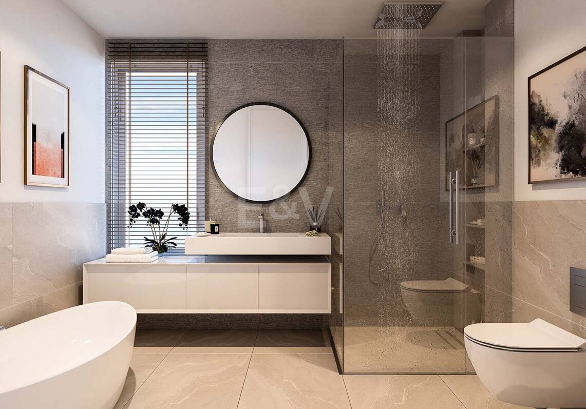 Amenity-Rich Townhouses med pooler och gym