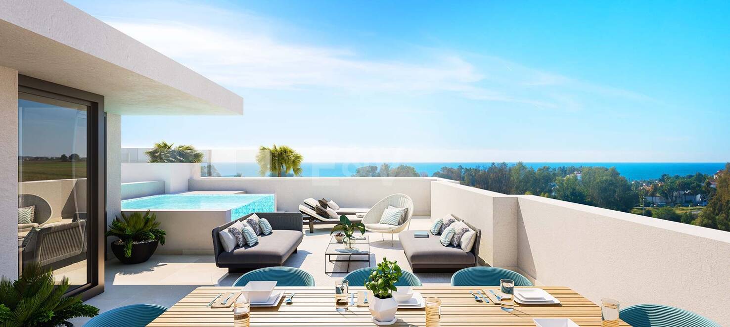 Amenity-Rich Townhouses med pooler och gym