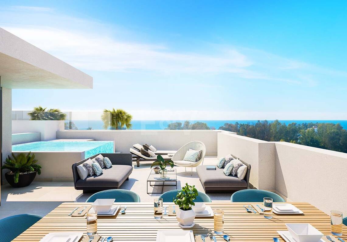 Amenity-Rich Townhouses med pooler och gym