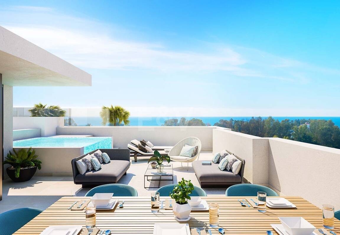 Amenity-Rich Townhouses med pooler och gym