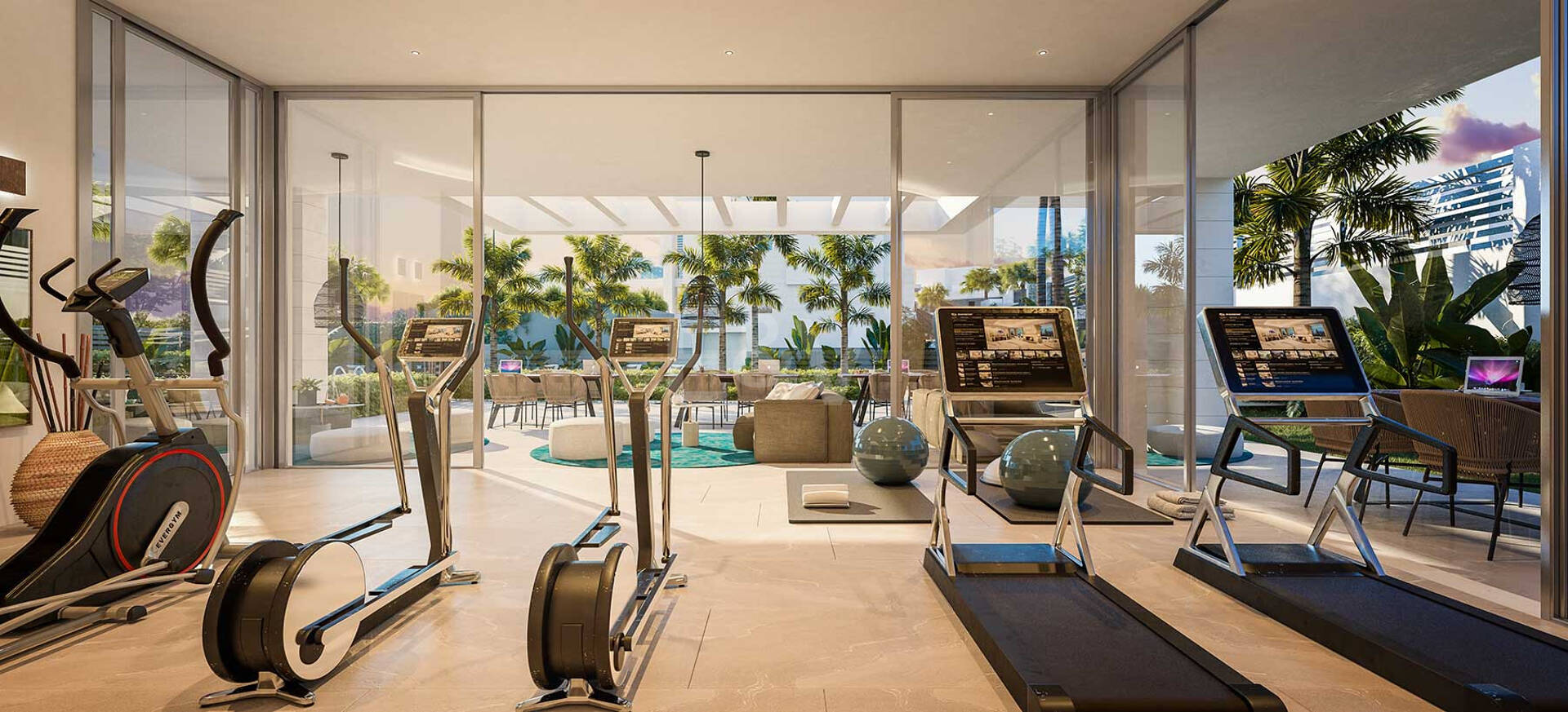 Amenity-Rich Townhouses avec piscines et salle de gym