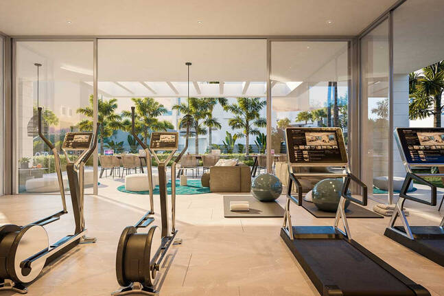 Amenity-Rich Townhouses med pooler och gym