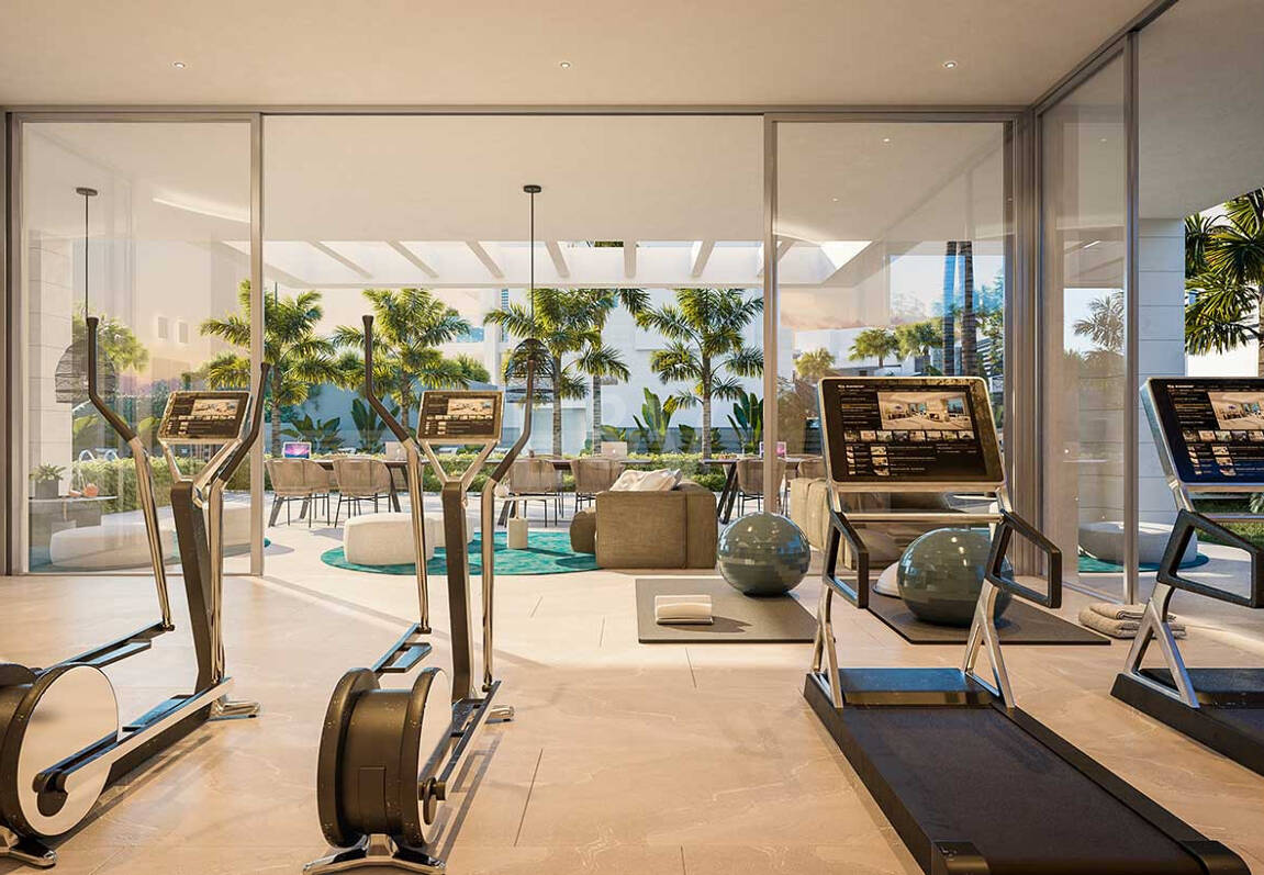 Amenity-Rich Townhouses med pooler och gym