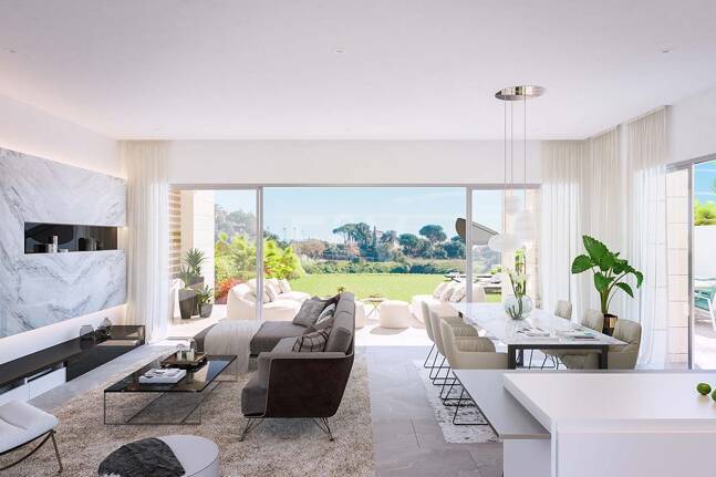 Amenity-Rich Townhouses med pooler och gym