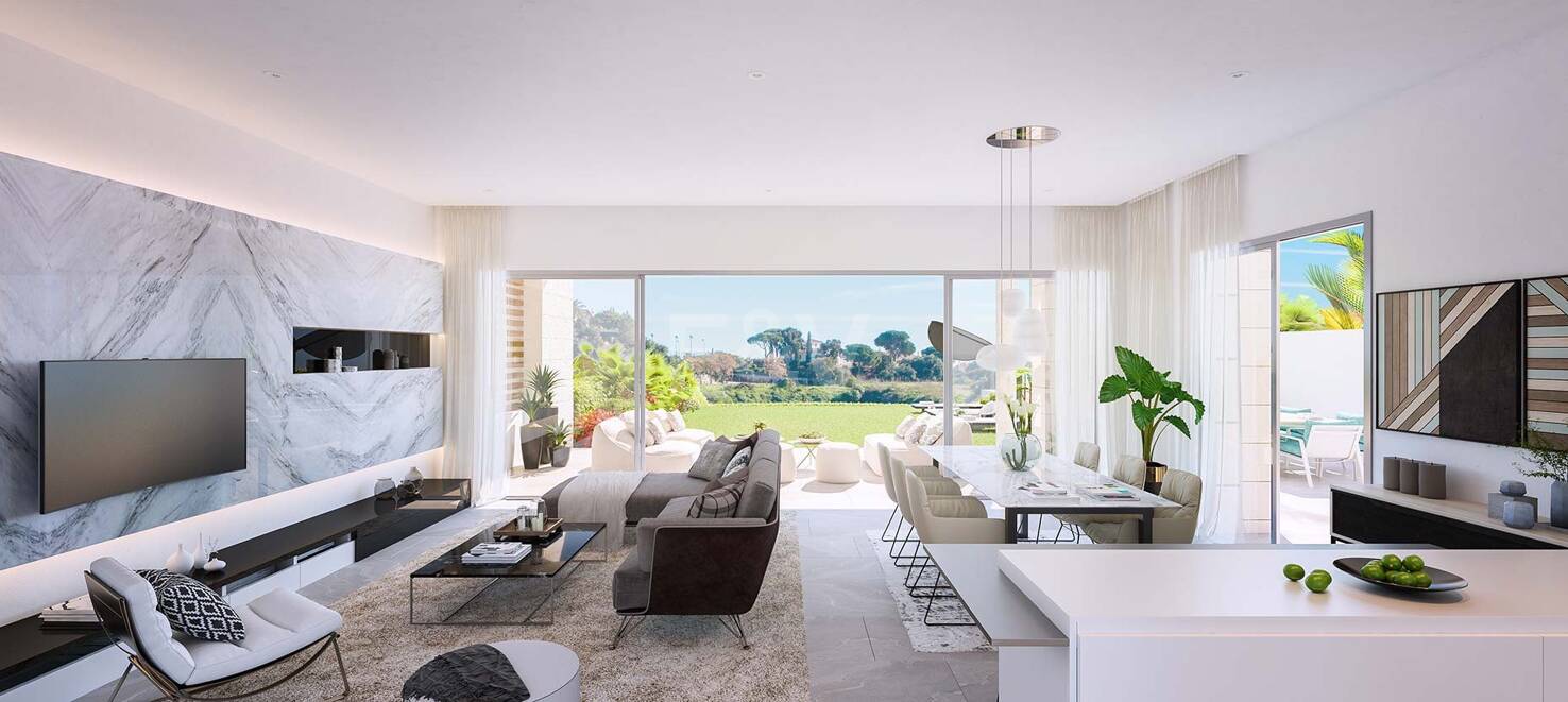 Amenity-Rich Townhouses med pooler och gym
