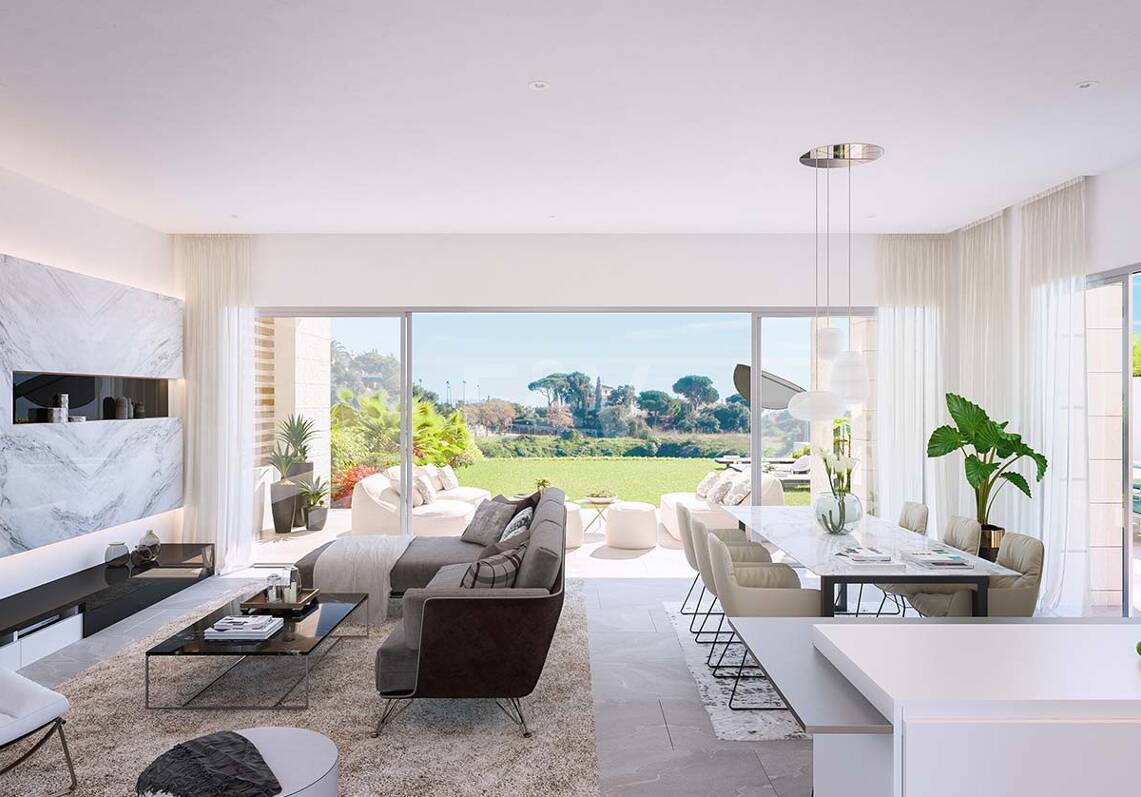 Amenity-Rich Townhouses med pooler och gym