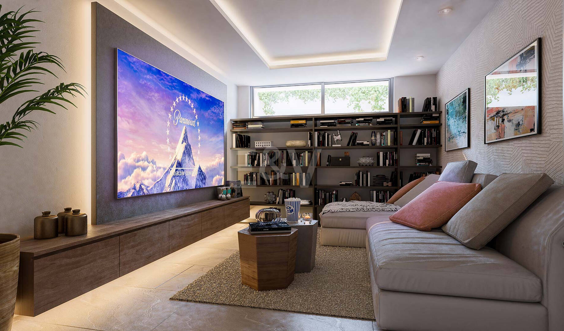 Amenity-Rich Townhouses med pooler och gym