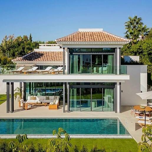 Exquises Villas modernes avec une élégance inégalée sur le Golden Mile