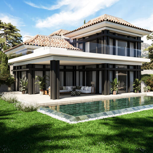 Exquises Villas modernes avec une élégance inégalée sur le Golden Mile
