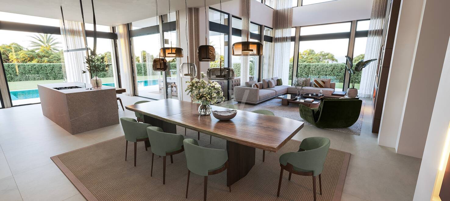 Exquises Villas modernes avec une élégance inégalée sur le Golden Mile