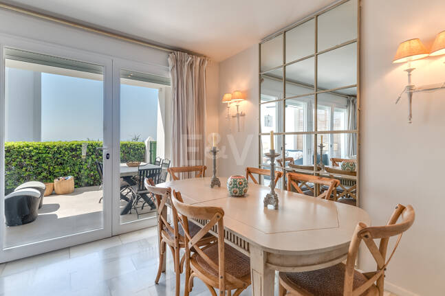 Las Chapas Beach Townhouse med direkt tillgång till havet