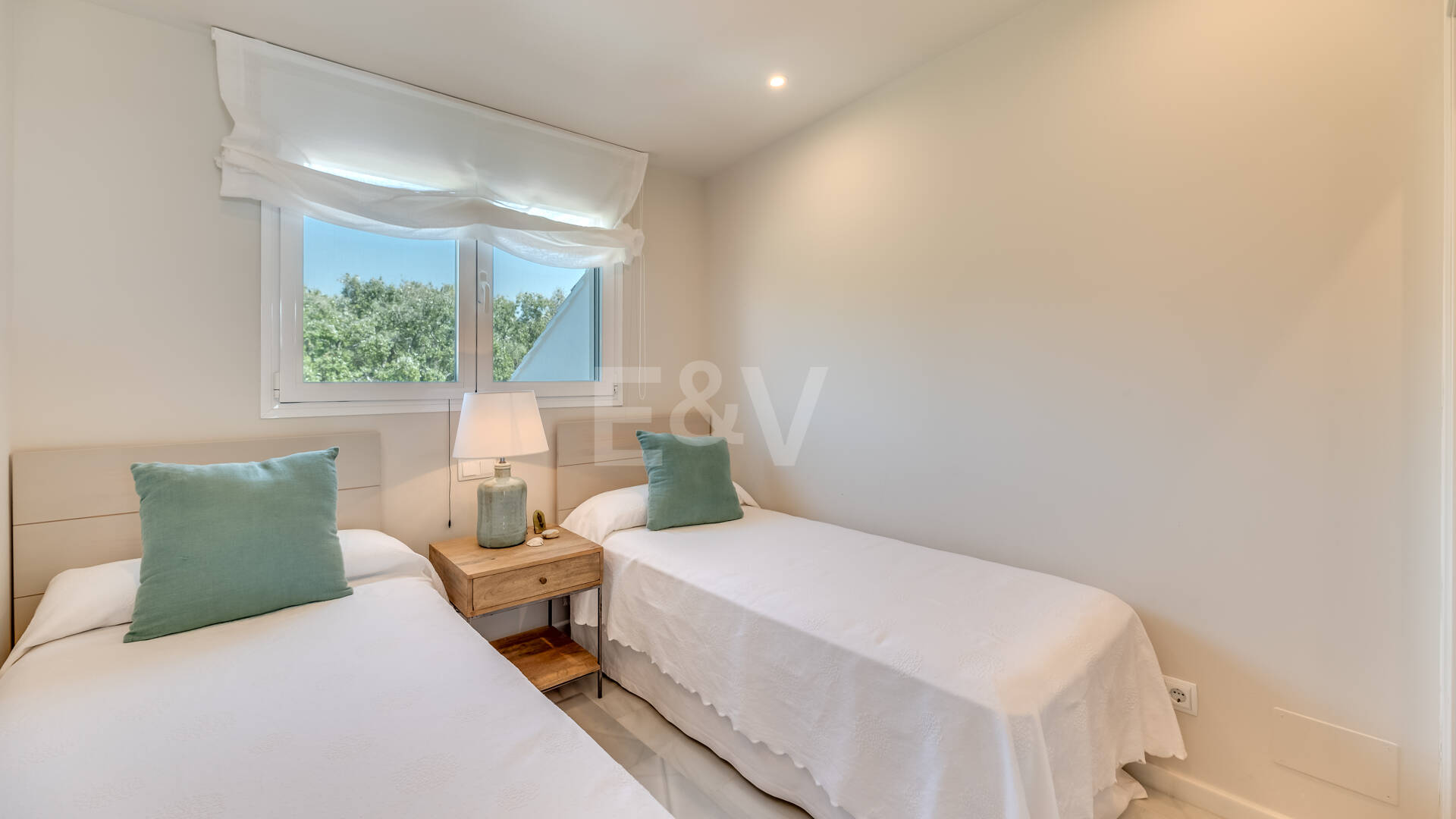 Las Chapas Beach Townhouse med direkt tillgång till havet