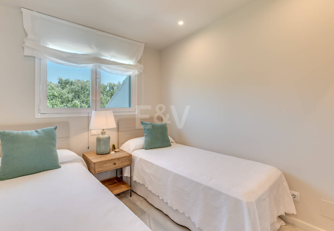 Las Chapas Beach Townhouse med direkt tillgång till havet