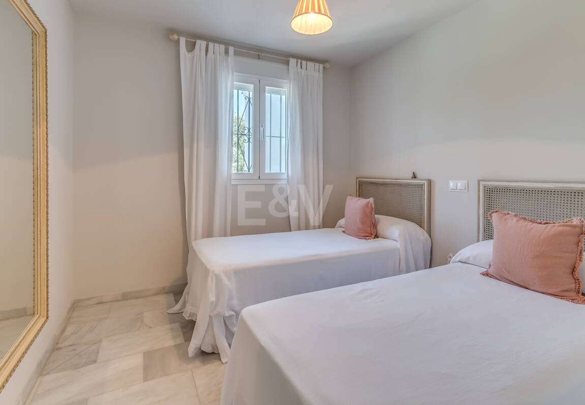 Las Chapas Beach Townhouse med direkt tillgång till havet