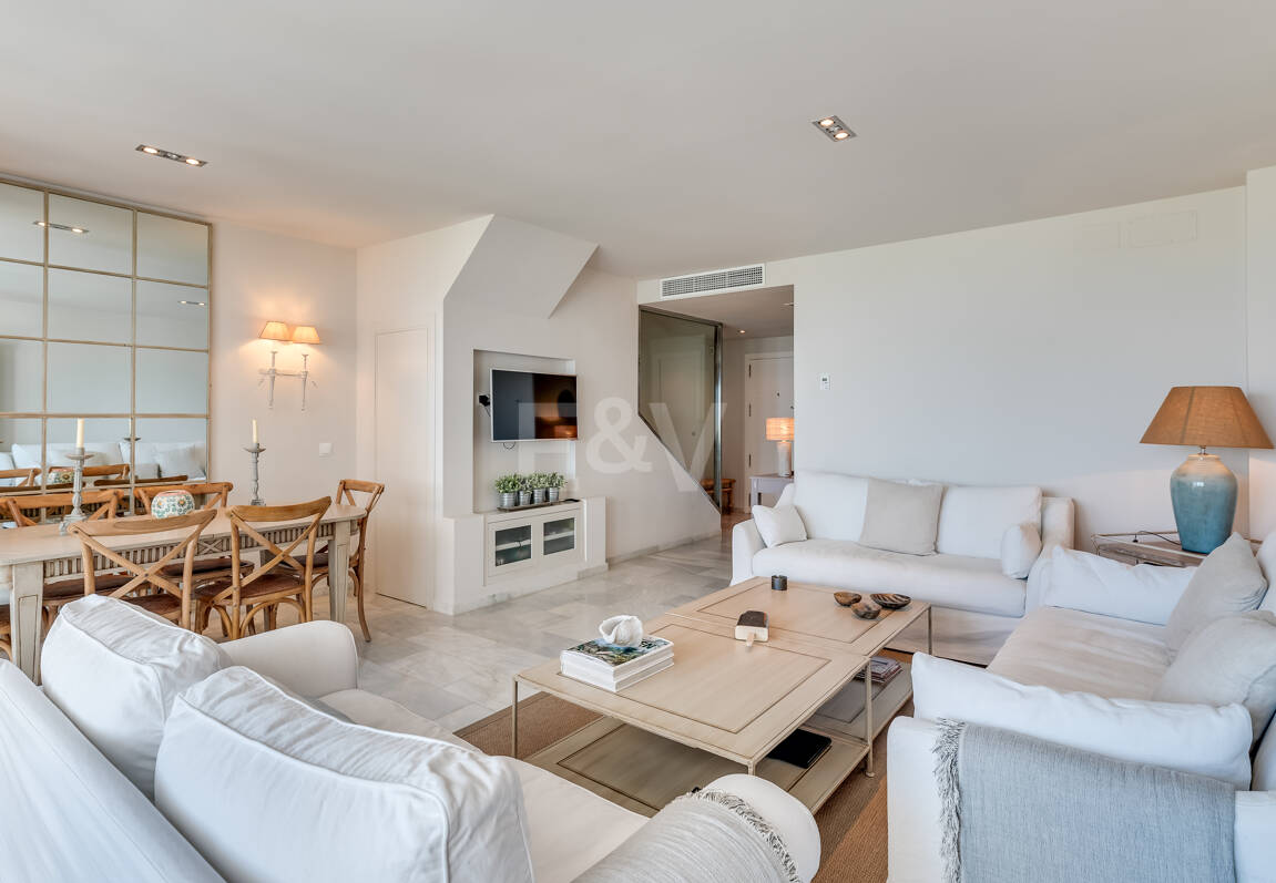 Las Chapas Beach Townhouse med direkt tillgång till havet