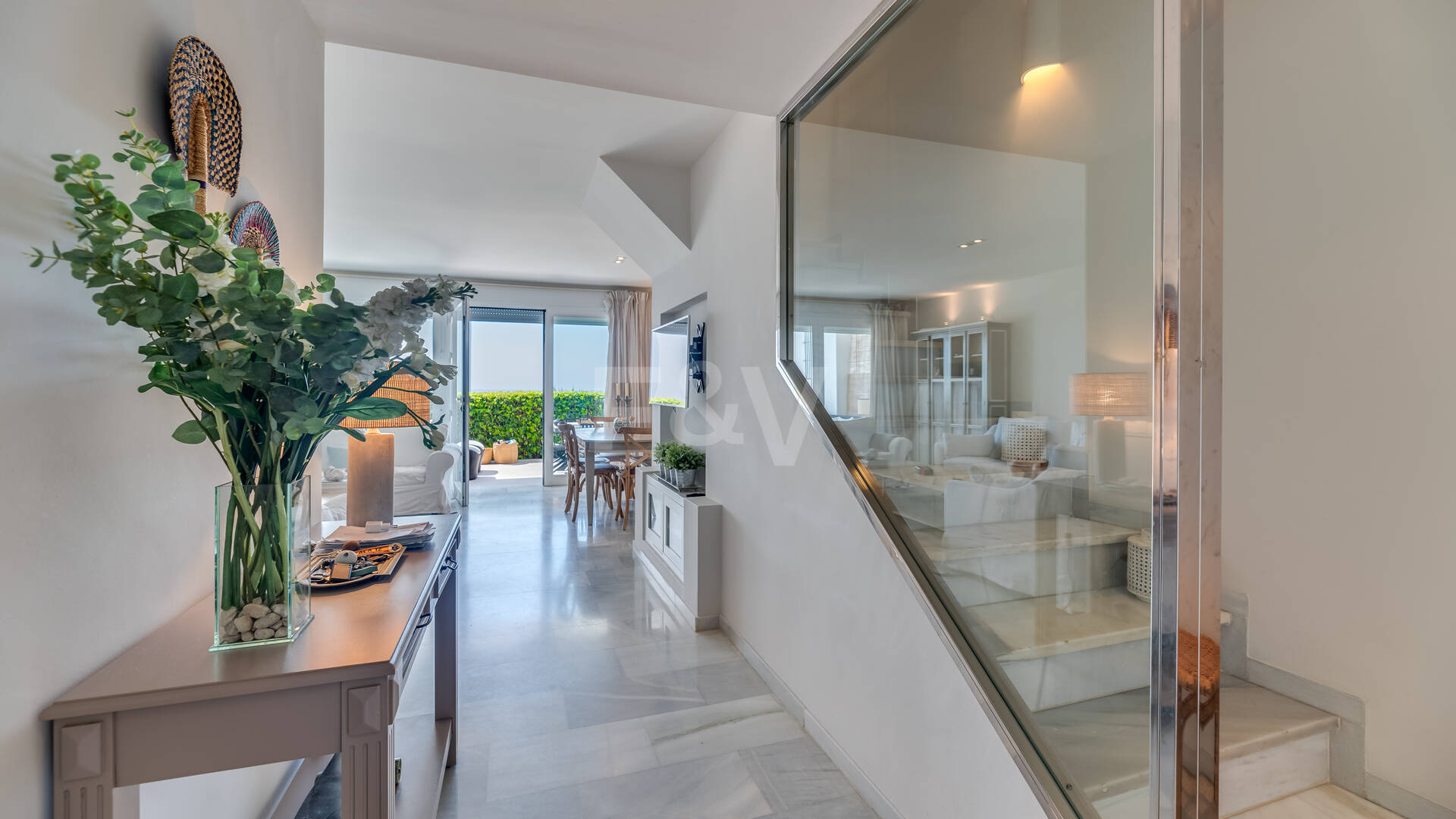 Las Chapas Beach Townhouse med direkt tillgång till havet