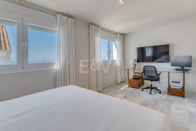 Las Chapas Beach Townhouse med direkt tillgång till havet