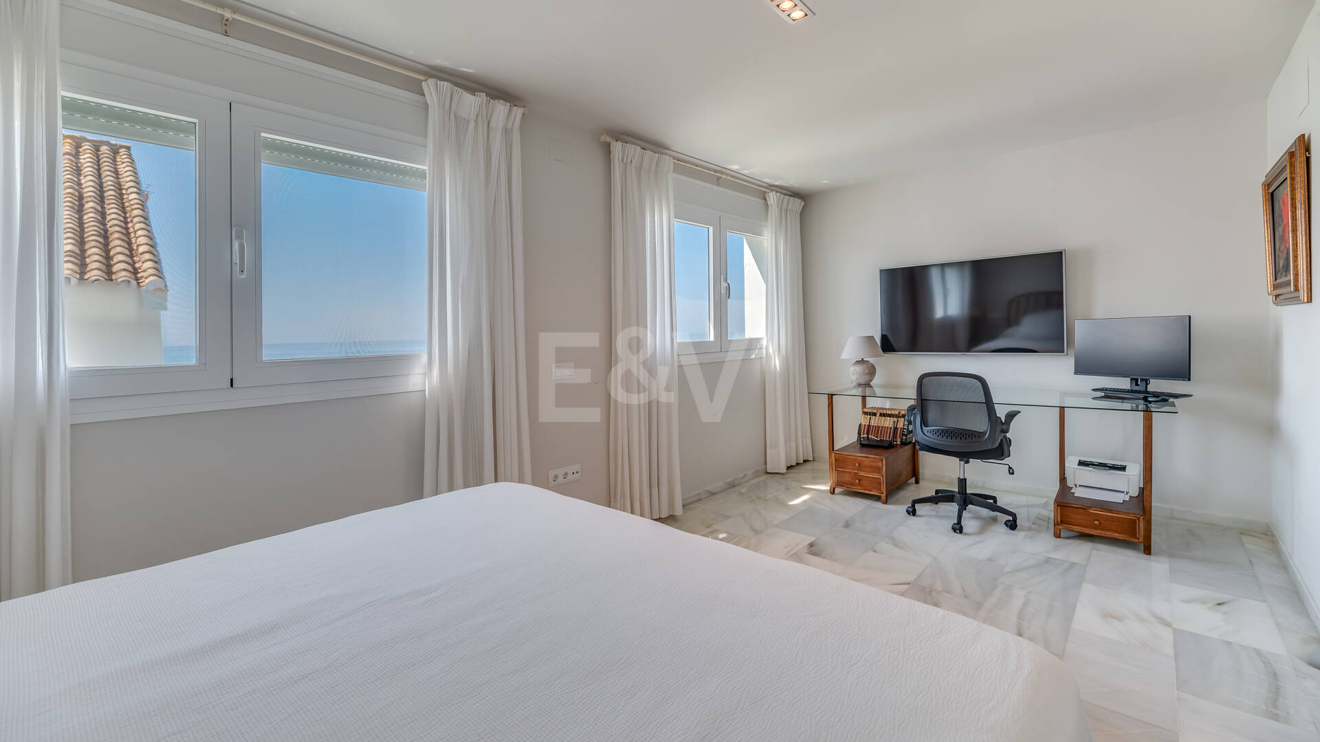 Las Chapas Beach Townhouse med direkt tillgång till havet