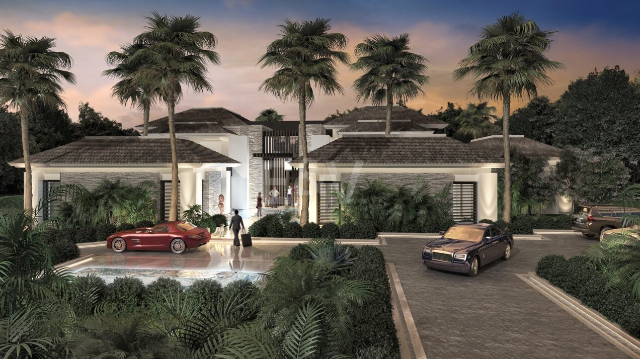 Spacious Plot in Puerto Banus with License for an Exclusive Villa