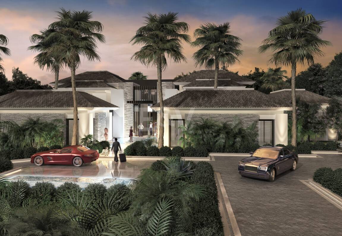 Spacieuse parcelle à Puerto Banus avec licence pour une villa exclusive