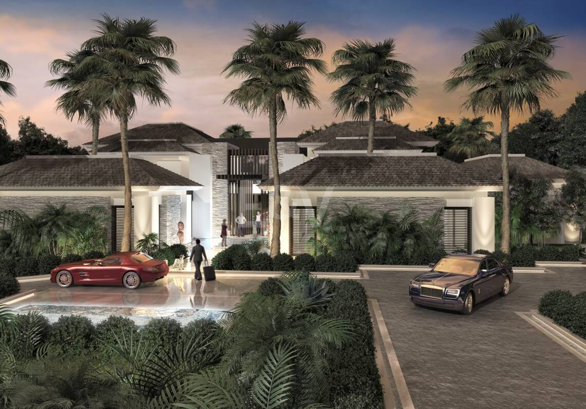 Großzügiges Grundstück in Puerto Banus mit Baugenehmigung für eine exklusive Villa