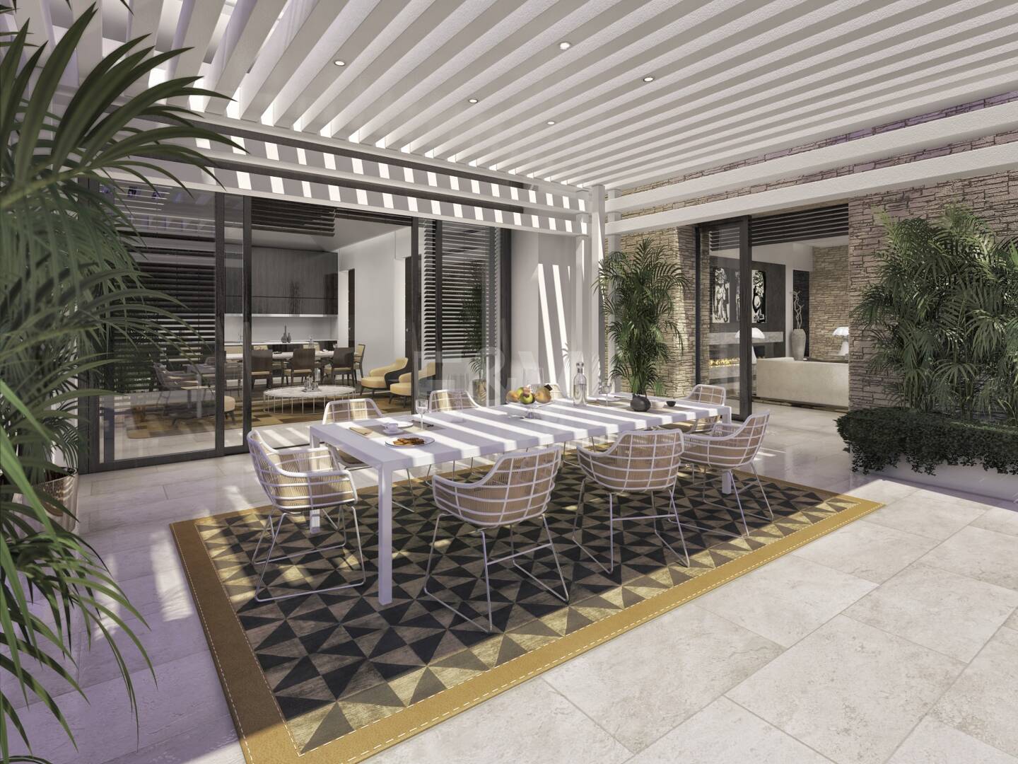 Rymlig tomt i Puerto Banus med licens för en exklusiv villa