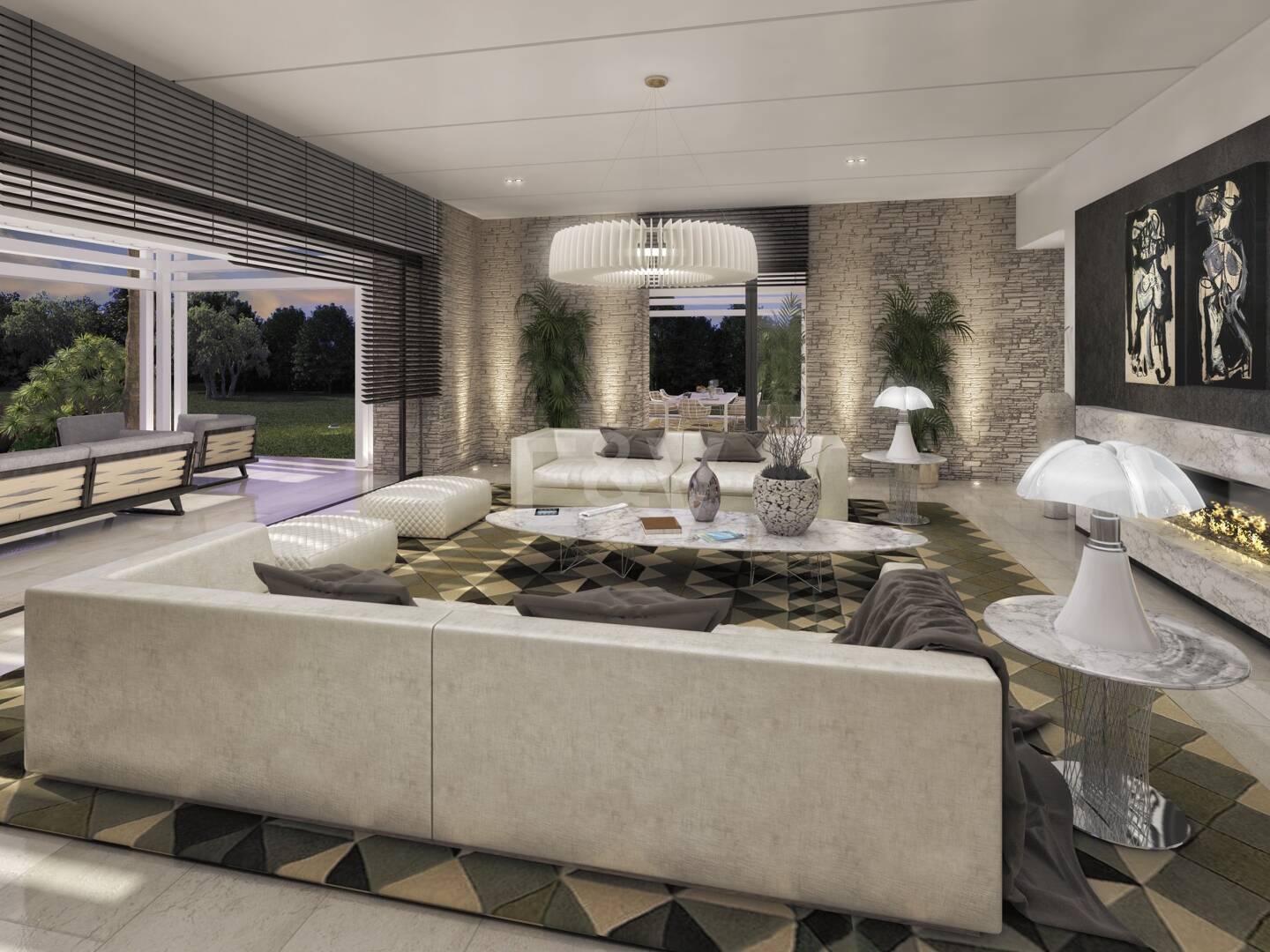 Rymlig tomt i Puerto Banus med licens för en exklusiv villa