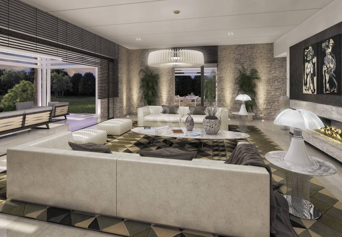 Spacieuse parcelle à Puerto Banus avec licence pour une villa exclusive