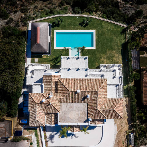 Utsökt Villa i El Madroñal med havsutsikt