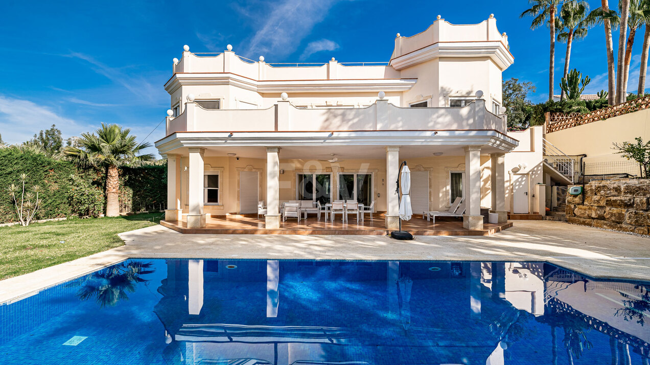 Villa zu vermieten in El Rosario, Marbella Ost