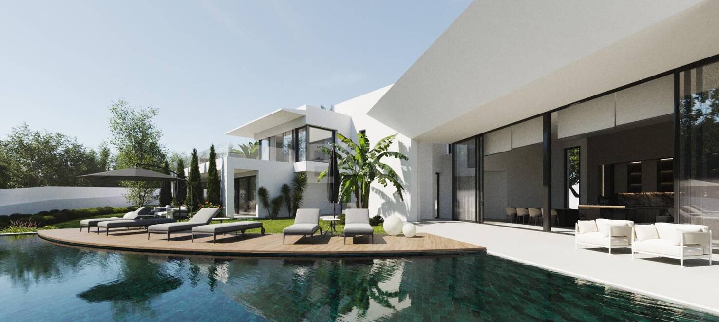 Prime Plots z widokiem na morze w Golf Valley, Marbella - Gotowy do budowy!