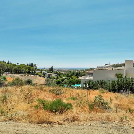 Prime Plots z widokiem na morze w Golf Valley, Marbella - Gotowy do budowy!