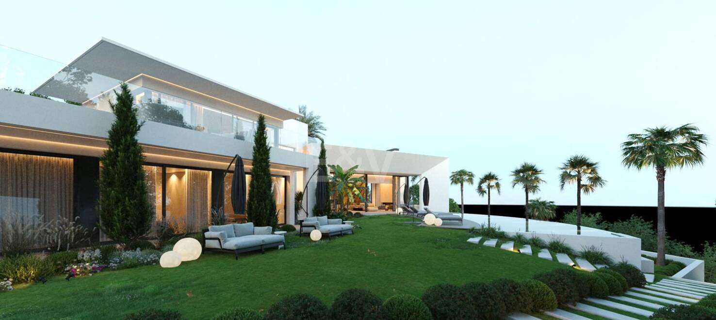 Prime Plots z widokiem na morze w Golf Valley, Marbella - Gotowy do budowy!