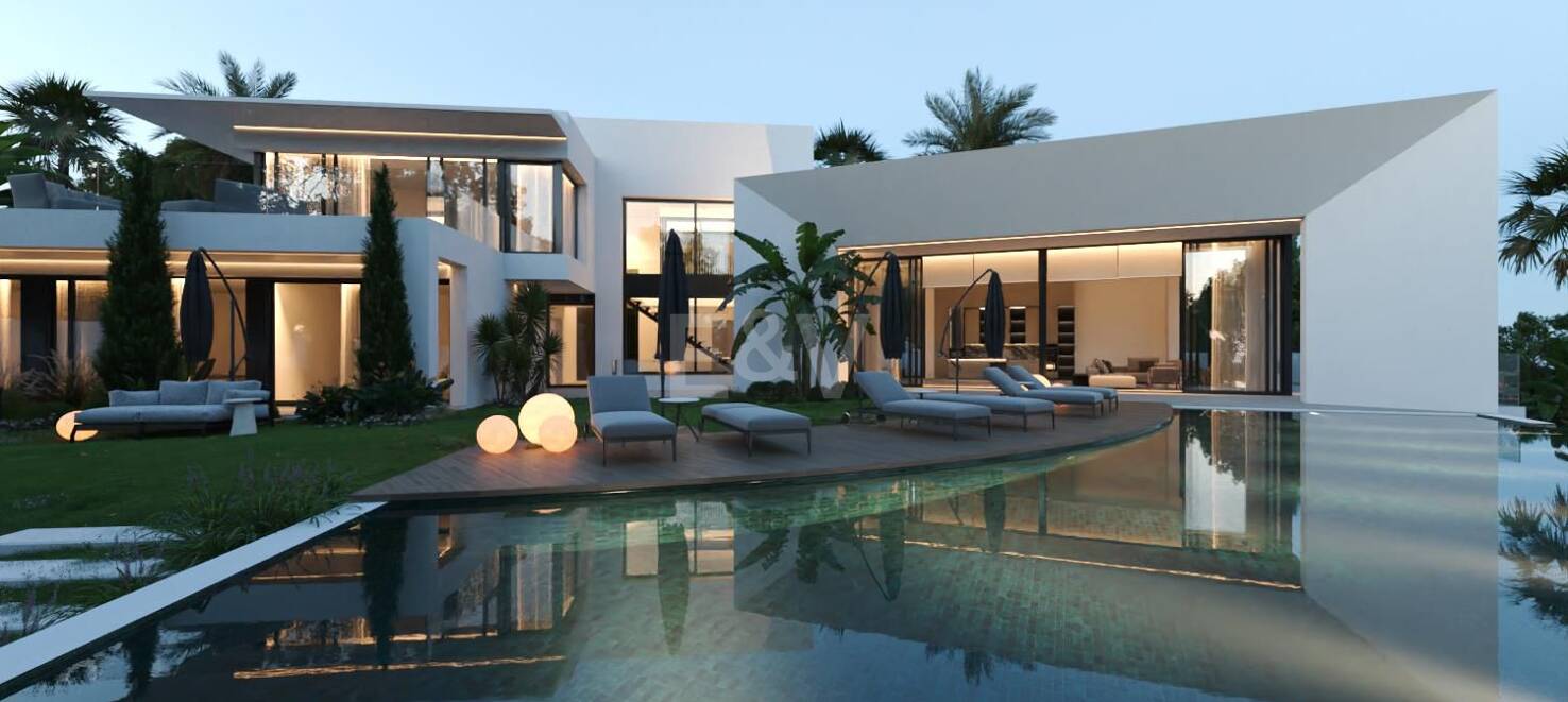 Prime Plots z widokiem na morze w Golf Valley, Marbella - Gotowy do budowy!